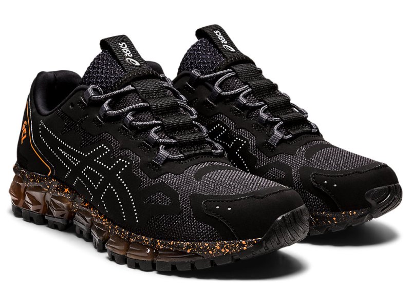 Asics Gel-quantum 360 6 Superge Ženske Črne Oranžne | SI2788-050