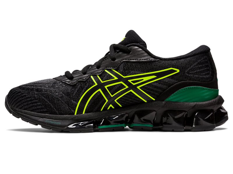 Asics Gel-quantum 360 VII Športne Superge Otroški Črne Rumene | SI2401-382