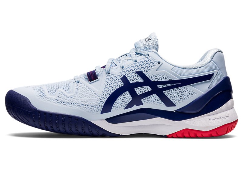 Asics Gel-resolution 8 (D) Teniški Copati Ženske Svetlo Modre Modre | SI6467-592