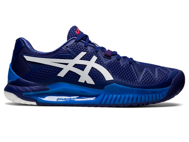 Asics Gel-resolution 8 Teniški Copati Moški Modre Bele | SI7875-617