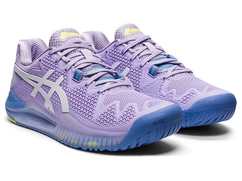 Asics Gel-resolution 8 Teniški Copati Ženske Vijolične Bele | SI7604-352