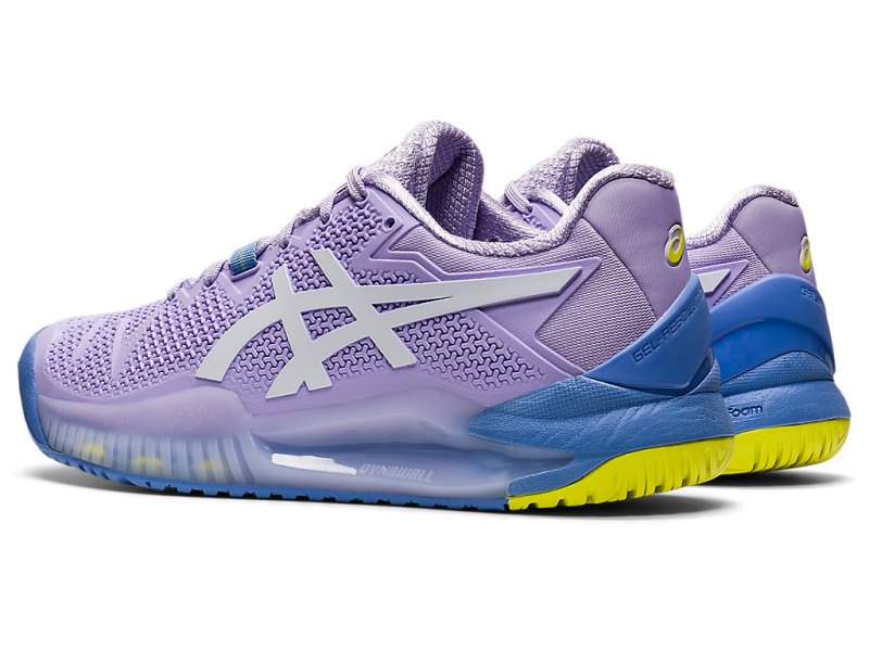 Asics Gel-resolution 8 Teniški Copati Ženske Vijolične Bele | SI7604-352