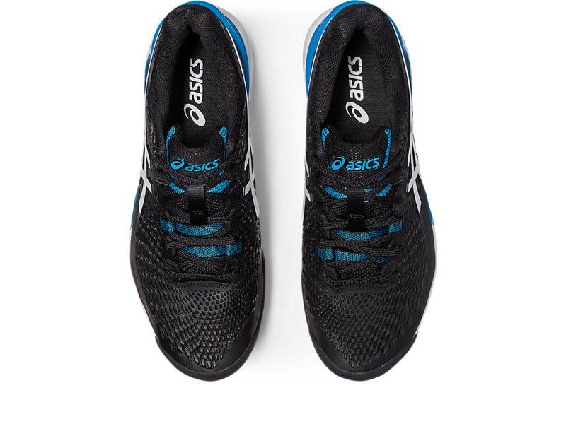 Asics Gel-resolution 9 OC Teniški Copati Moški Črne Bele | SI0503-688