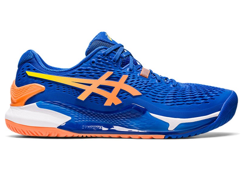 Asics Gel-resolution 9 Teniški Copati Moški Modre Oranžne | SI5293-387