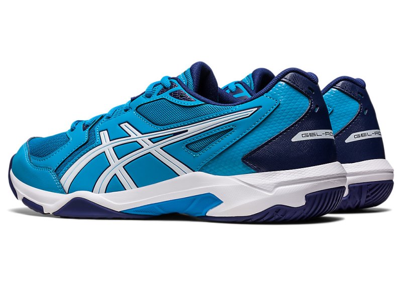 Asics Gel-rocket 10 (2E) Odbojkarski Čevlji Moški Modre Bele | SI2799-404