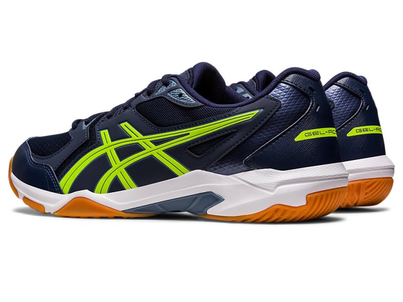 Asics Gel-rocket 10 (2E) Odbojkarski Čevlji Moški Črne Zelene | SI9418-380