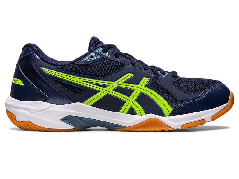 Asics Gel-rocket 10 (2E) Odbojkarski Čevlji Moški Črne Zelene | SI9418-380