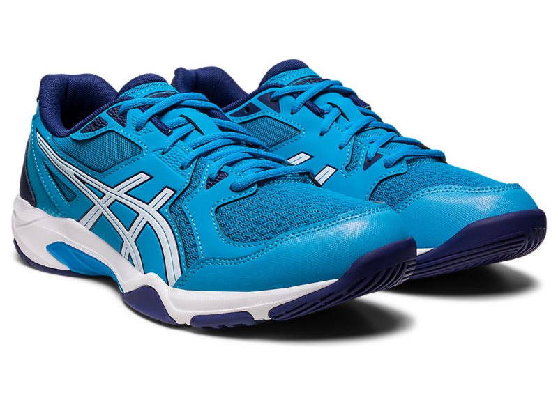 Asics Gel-rocket 10 Odbojkarski Čevlji Moški Modre Bele | SI0351-482