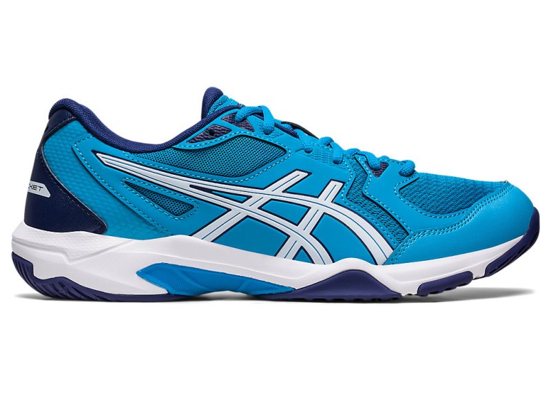 Asics Gel-rocket 10 Odbojkarski Čevlji Moški Modre Bele | SI0351-482