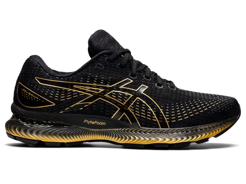 Asics Gel-saiun Tekaški Čevlji Moški Črne Zlate | SI0997-638