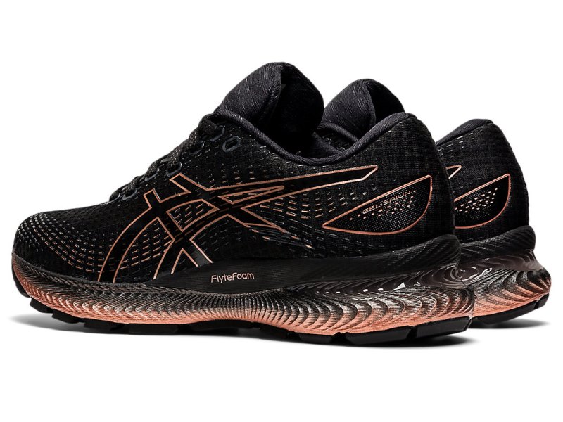 Asics Gel-saiun Tekaški Čevlji Ženske Črne Roza Zlate | SI6899-603