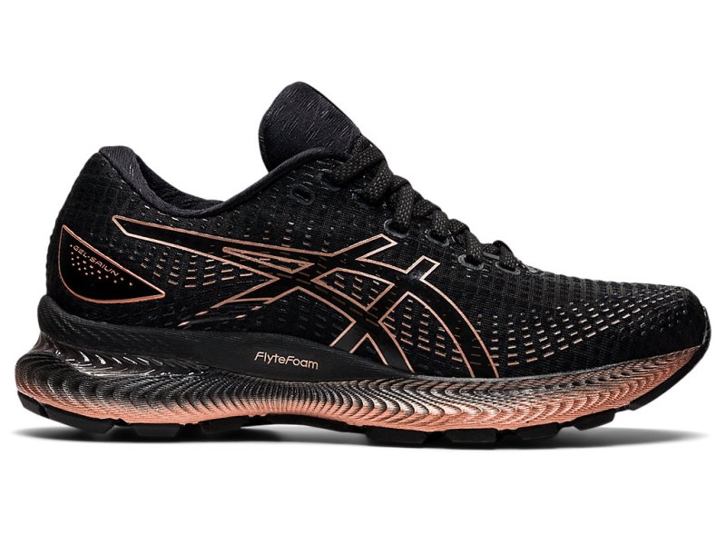 Asics Gel-saiun Tekaški Čevlji Ženske Črne Roza Zlate | SI6899-603