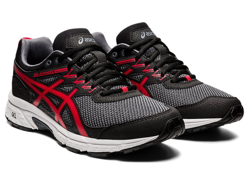 Asics Gel-sangaku 2 Tekaški Čevlji Moški Sive Rdeče | SI2391-433