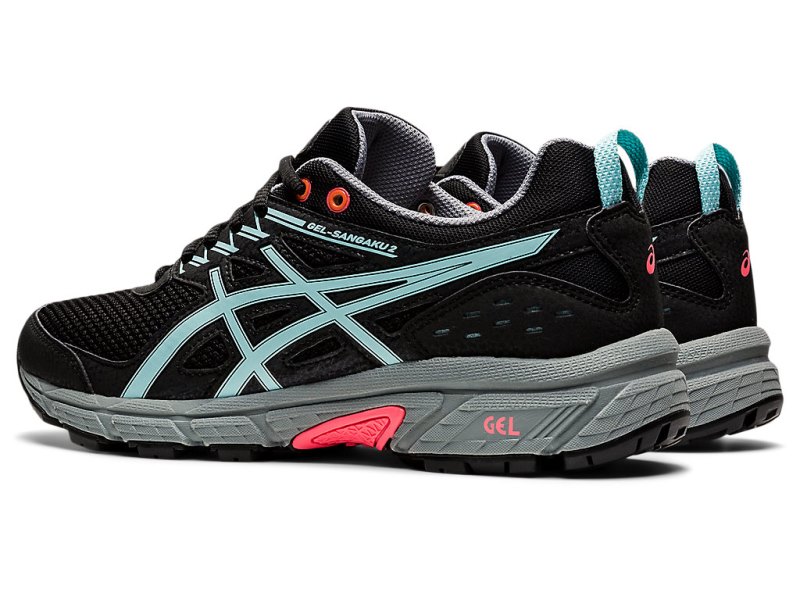 Asics Gel-sangaku 2 Tekaški Čevlji Ženske Črne Modre | SI7740-020