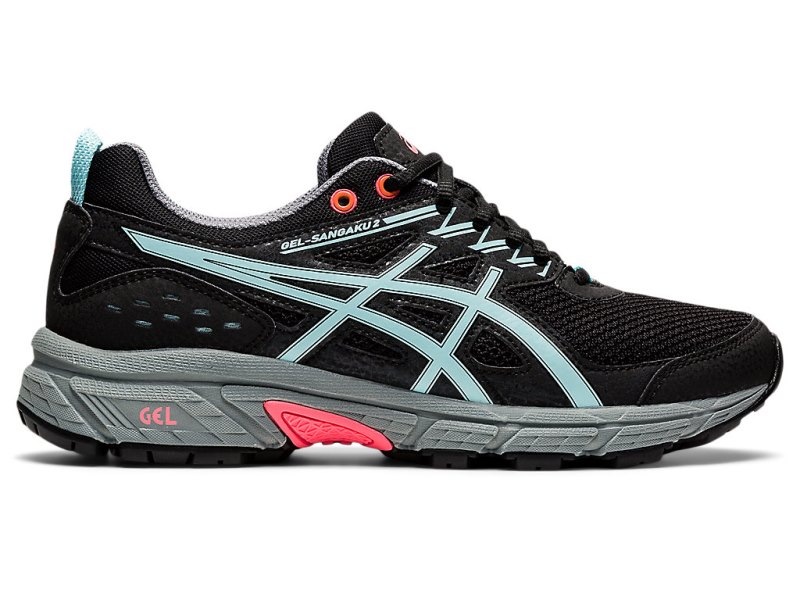 Asics Gel-sangaku 2 Tekaški Čevlji Ženske Črne Modre | SI7740-020