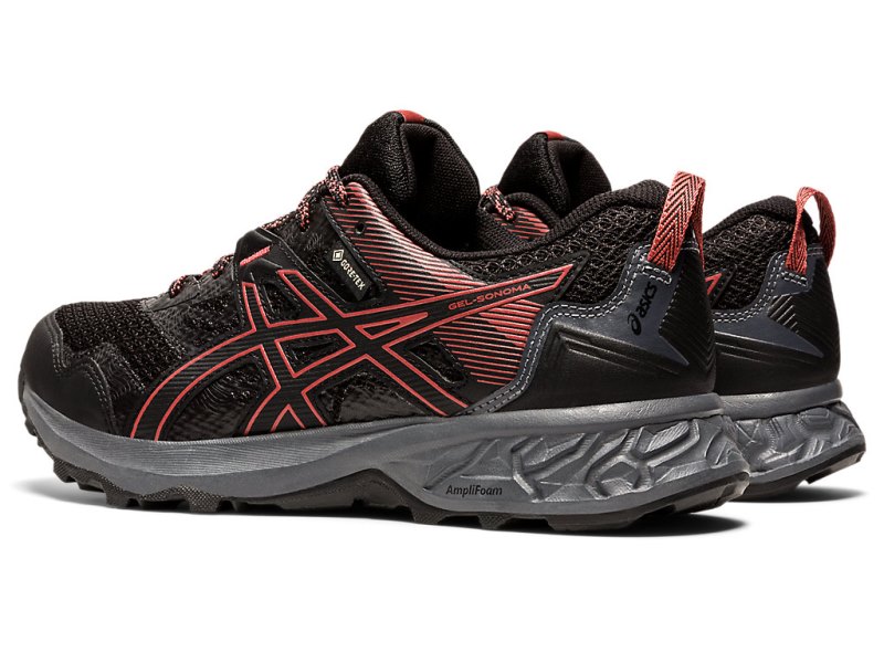 Asics Gel-sonoma 5 G-TX Tekaški Čevlji Ženske Črne Roza | SI0497-912