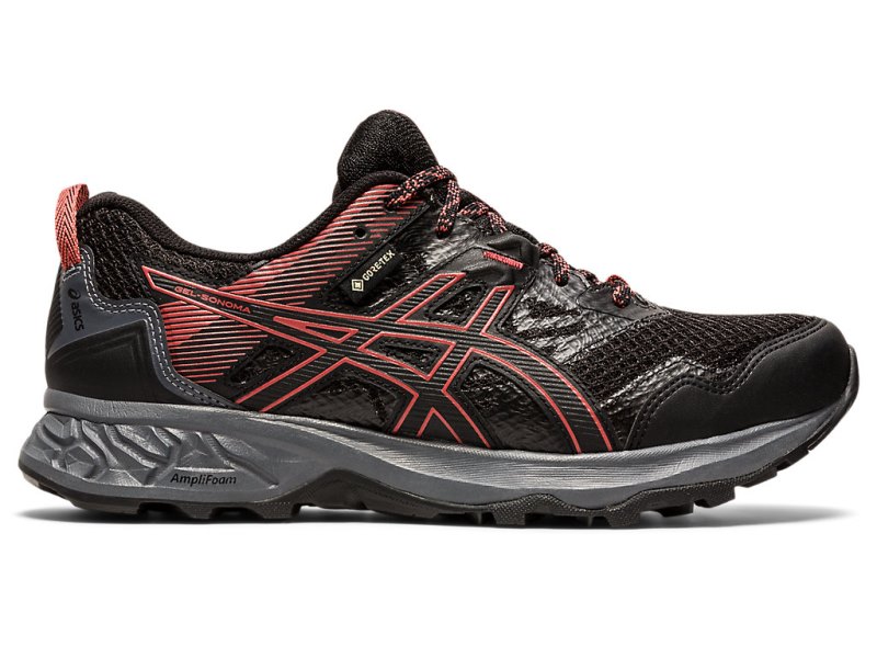 Asics Gel-sonoma 5 G-TX Tekaški Čevlji Ženske Črne Roza | SI0497-912