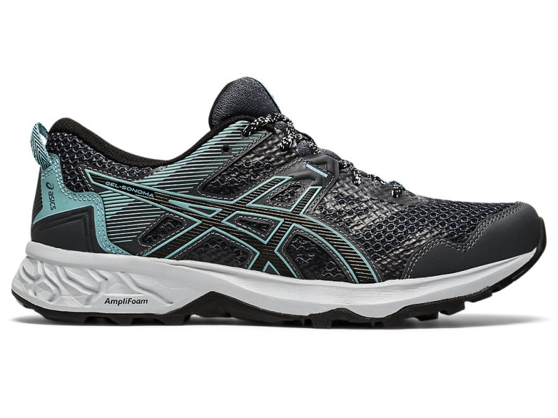 Asics Gel-sonoma 5 Tekaški Čevlji Ženske Sive Črne | SI2727-421