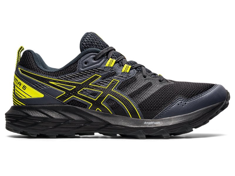 Asics Gel-sonoma 6 Tekaški Čevlji Moški Temno Sive Rumene | SI8796-580