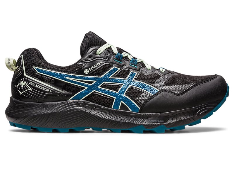 Asics Gel-sonoma 7 GTX Tekaški Čevlji Moški Črne Turkizna | SI6879-379