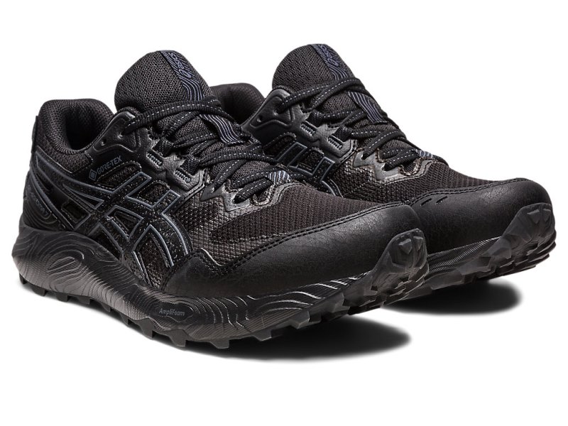 Asics Gel-sonoma 7 GTX Tekaški Čevlji Ženske Črne Sive | SI0295-906