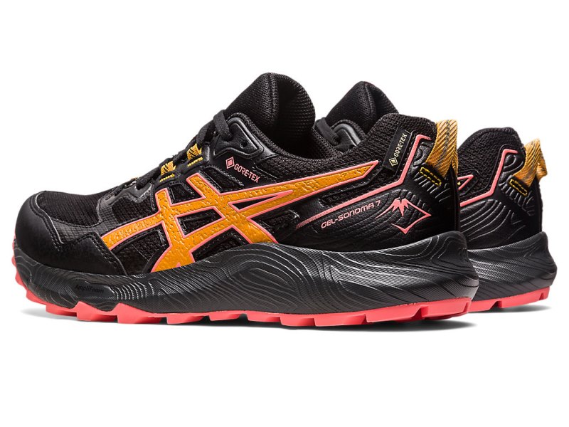 Asics Gel-sonoma 7 GTX Tekaški Čevlji Ženske Črne Rjave | SI6524-370