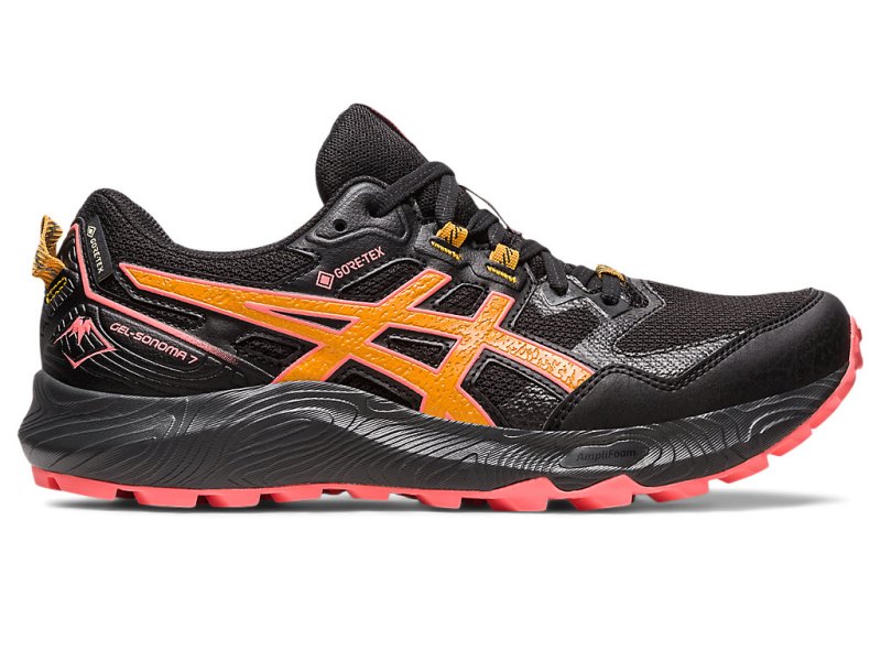 Asics Gel-sonoma 7 GTX Tekaški Čevlji Ženske Črne Rjave | SI6524-370