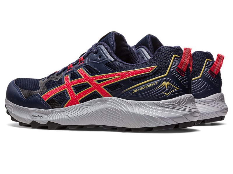 Asics Gel-sonoma 7 Tekaški Čevlji Moški Črne Rdeče | SI5479-007