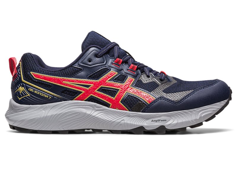 Asics Gel-sonoma 7 Tekaški Čevlji Moški Črne Rdeče | SI5479-007