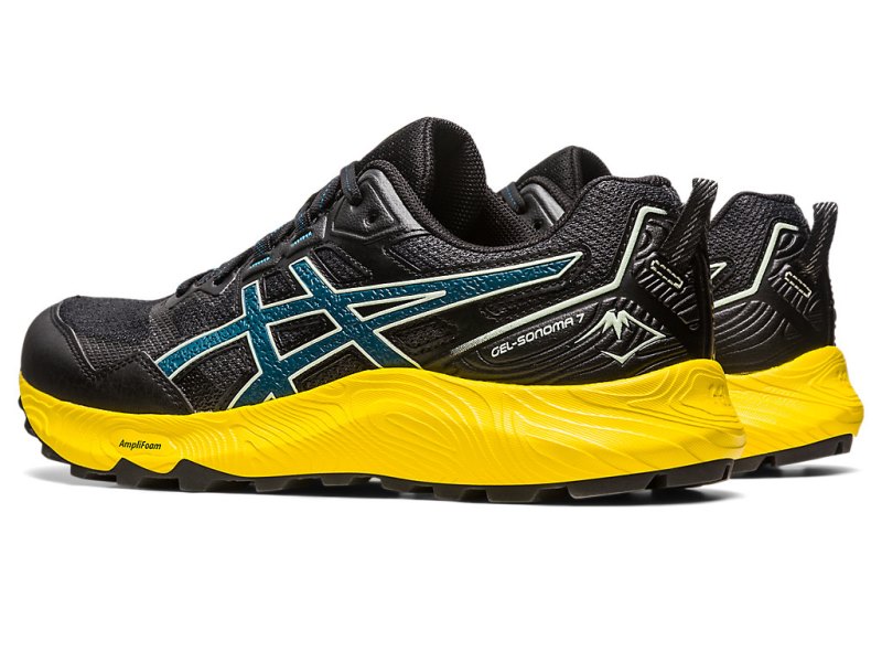 Asics Gel-sonoma 7 Tekaški Čevlji Moški Temno Sive Turkizna | SI6724-490