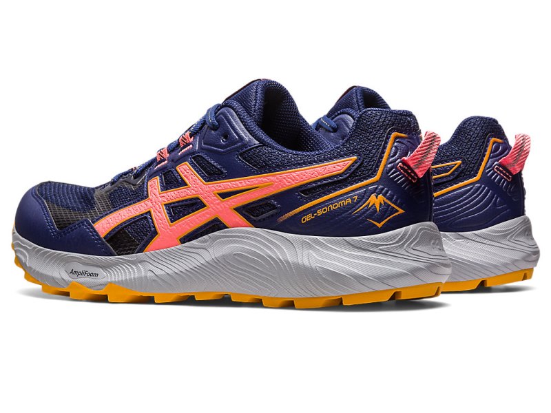 Asics Gel-sonoma 7 Tekaški Čevlji Ženske Indigo Modre Koralne | SI5207-237