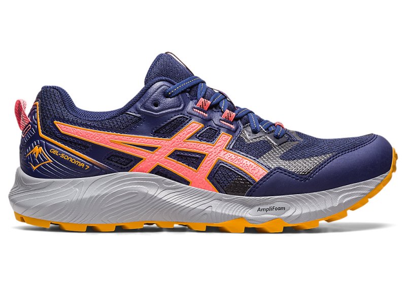 Asics Gel-sonoma 7 Tekaški Čevlji Ženske Indigo Modre Koralne | SI5207-237