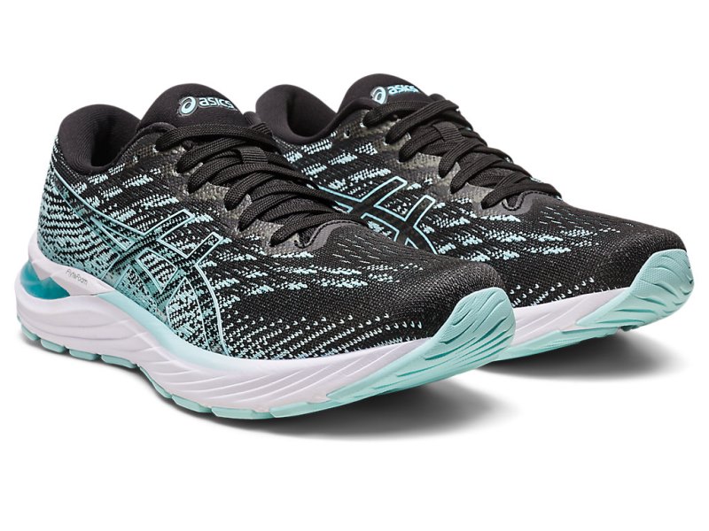 Asics Gel-stratus 3 Knit Tekaški Čevlji Ženske Črne Modre | SI0093-848