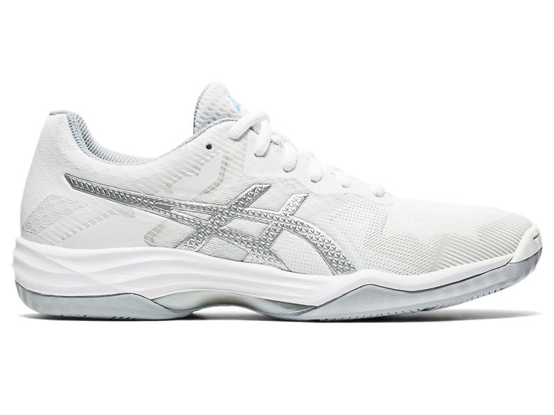 Asics Gel-tactic 2 Odbojkarski Čevlji Ženske Bele Svetlo Turkizna | SI2368-691