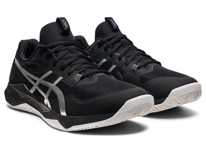 Asics Gel-tactic Odbojkarski Čevlji Moški Črne Srebrne | SI6474-519