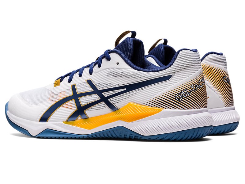 Asics Gel-tactic Odbojkarski Čevlji Moški Bele Temno | SI7914-580