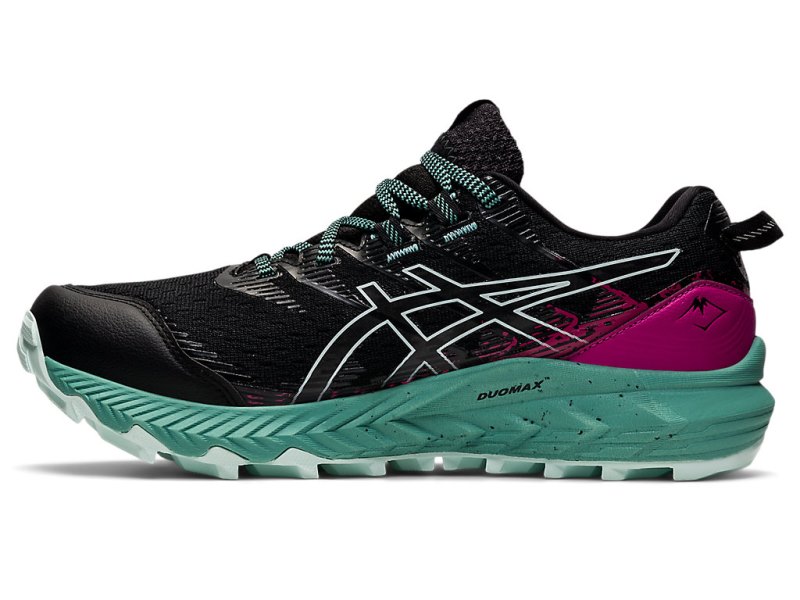 Asics Gel-trabuco 10 GTX Tekaški Čevlji Ženske Črne Svetlo Modre | SI9768-465