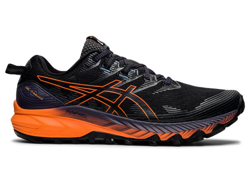 Asics Gel-trabuco 10 Tekaški Čevlji Moški Črne Oranžne | SI2592-850