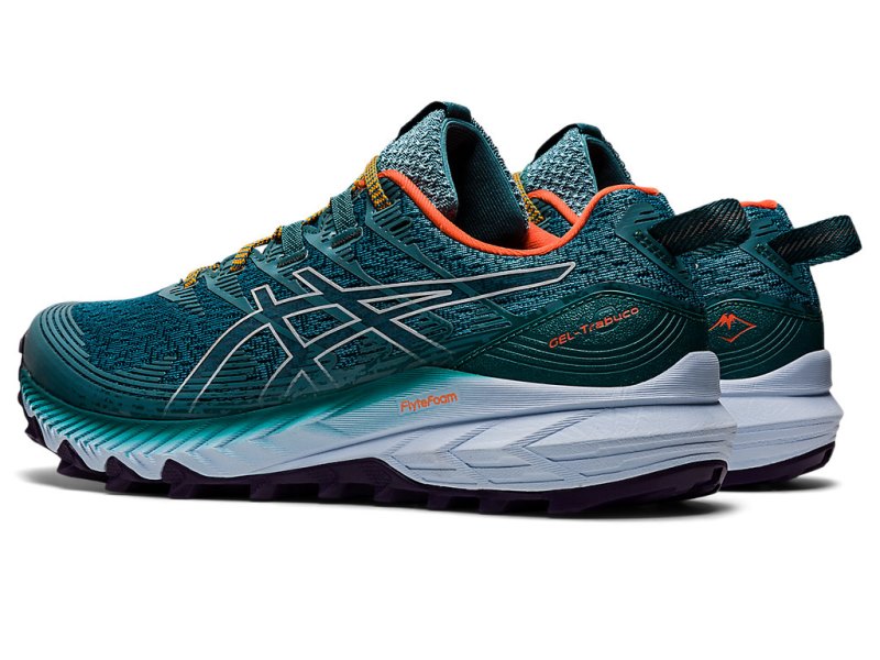 Asics Gel-trabuco 10 Tekaški Čevlji Ženske Svetlo Modre Temno Zelene | SI8747-826