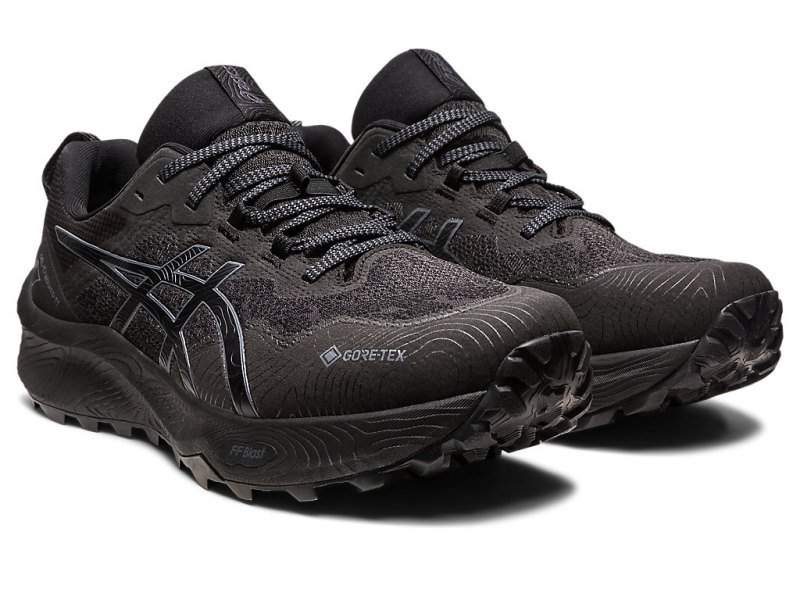 Asics Gel-trabuco 11 GTX Tekaški Čevlji Moški Črne Sive | SI4834-747