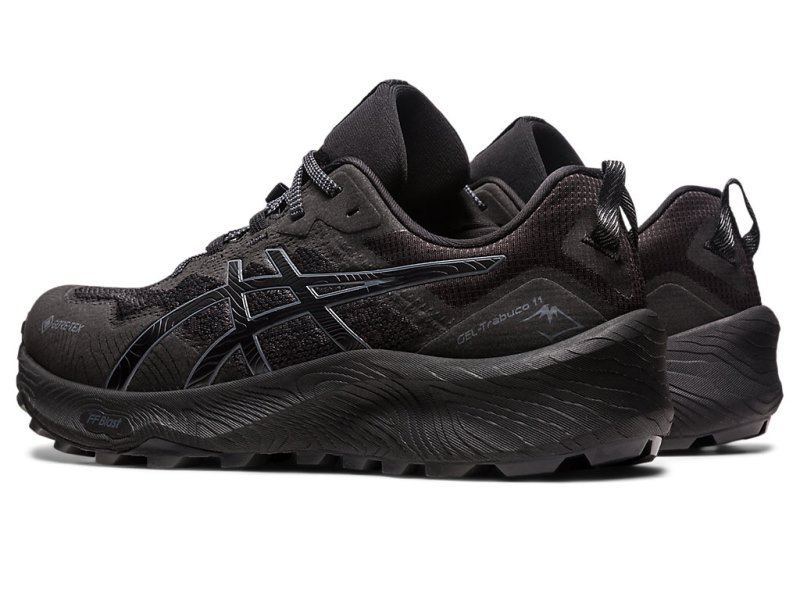 Asics Gel-trabuco 11 GTX Tekaški Čevlji Moški Črne Sive | SI4834-747