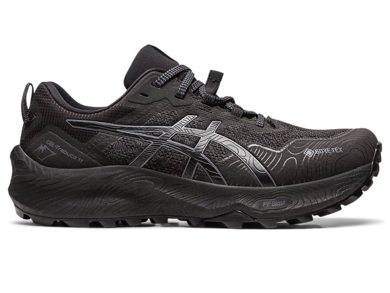 Asics Gel-trabuco 11 GTX Tekaški Čevlji Ženske Črne Sive | SI7625-216