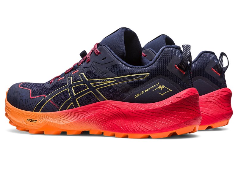 Asics Gel-trabuco 11 Tekaški Čevlji Moški Indigo Modre Olivno Zelene | SI8081-611