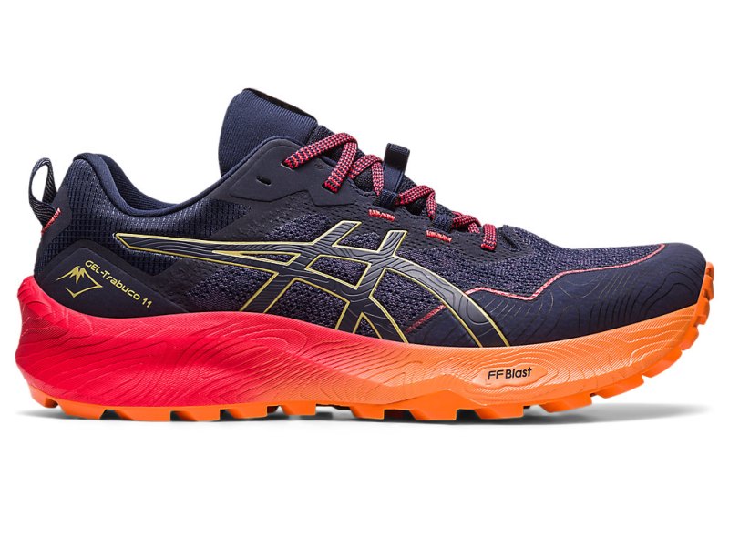 Asics Gel-trabuco 11 Tekaški Čevlji Moški Indigo Modre Olivno Zelene | SI8081-611