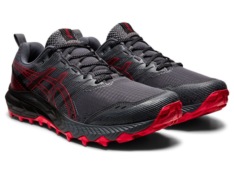 Asics Gel-trabuco 9 Tekaški Čevlji Moški Sive Rdeče | SI5661-233