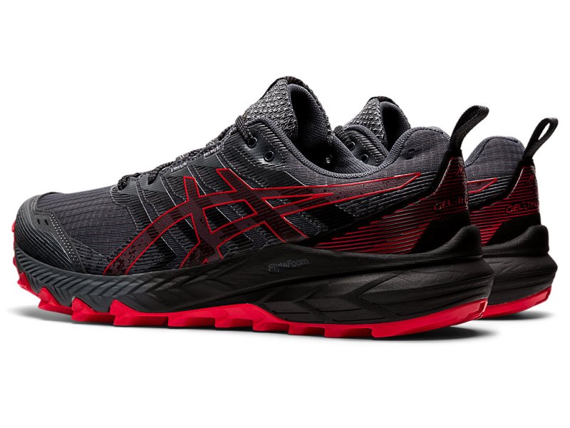 Asics Gel-trabuco 9 Tekaški Čevlji Moški Sive Rdeče | SI5661-233