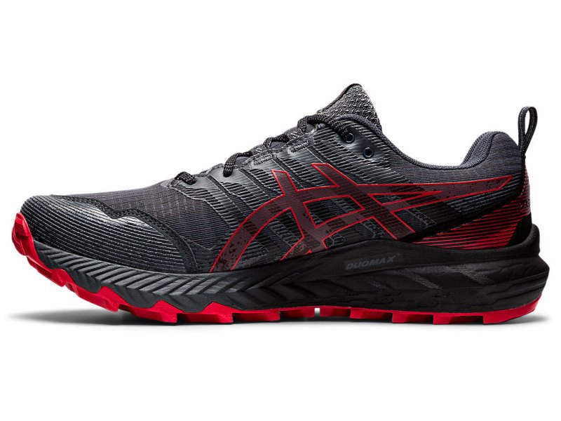 Asics Gel-trabuco 9 Tekaški Čevlji Moški Sive Rdeče | SI5661-233