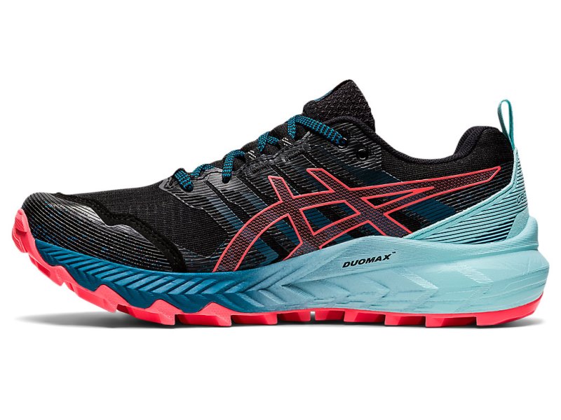 Asics Gel-trabuco 9 Tekaški Čevlji Ženske Črne Koralne | SI2170-920