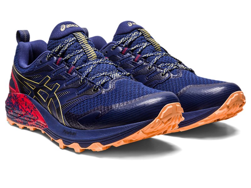 Asics Gel-trabuco Terra Tekaški Čevlji Moški Indigo Modre Olivno Zelene | SI5148-647