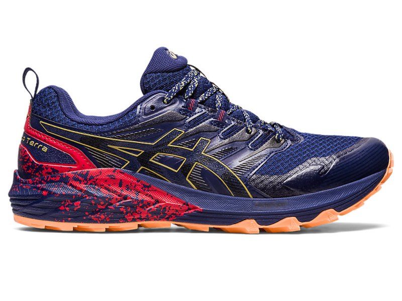 Asics Gel-trabuco Terra Tekaški Čevlji Moški Indigo Modre Olivno Zelene | SI5148-647